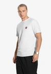 Koszulka męska t-shirt Prosto Shield Slim biała