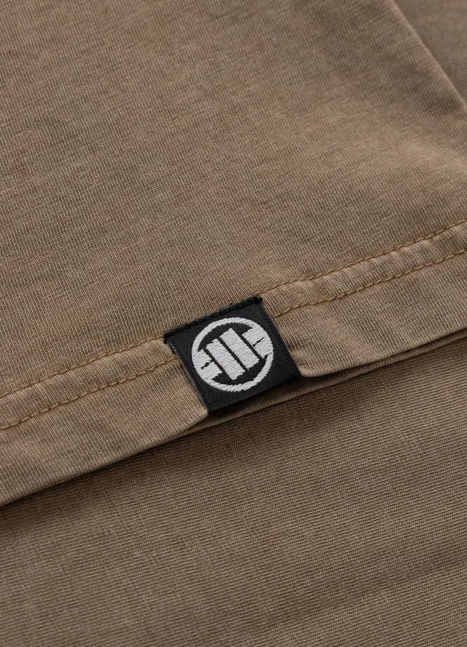 Koszulka damska T-shirt Pit Bull Angel Logo coyote brązowa