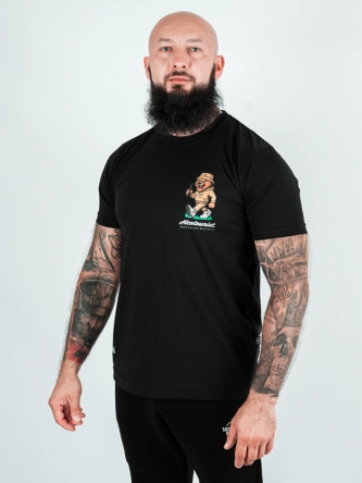 Koszulka męska t-shirt Środowisko Miejskie Alcobear czarna