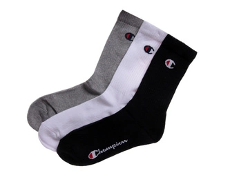 Skarpety Champion 6pk Crew Socks szare/białe/czarne