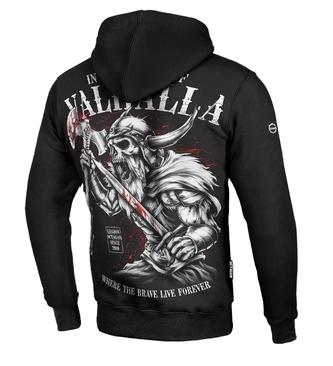 Bluza męska z kapturem Octagon Valhalla czarna