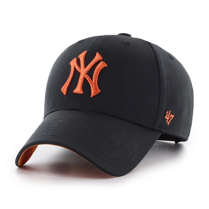 Czapka z daszkiem 47 Brand New York Yankees Black Ombre czarno/pomarańczowa