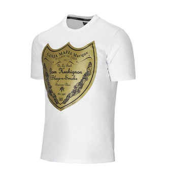 Koszulka męska T-shirt Ganja Mafia Dom biały