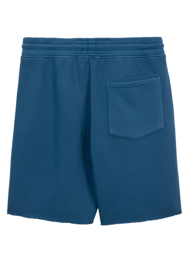 Spodenki szorty dresowe męskie Pitbull Lancaster 2 Washed niebieskie