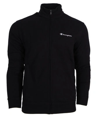 Bluza rozpinana z bawełny Champion Full Zip Classics czarna