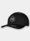 Czapka z daszkiem Full Cap Mesh Pit Bull Tyrian czarna