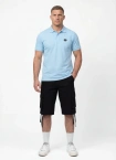 Koszulka męska Polo Pitbull Jersey Slim Fit Small Logo jasno niebieska