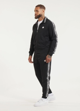 Komplet dresowy Pit Bull Oldschool Tape Logo czarny