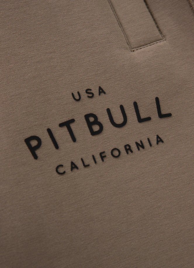 Spodnie męskie dresowe Pitbull Pit Bull Sampson taupe