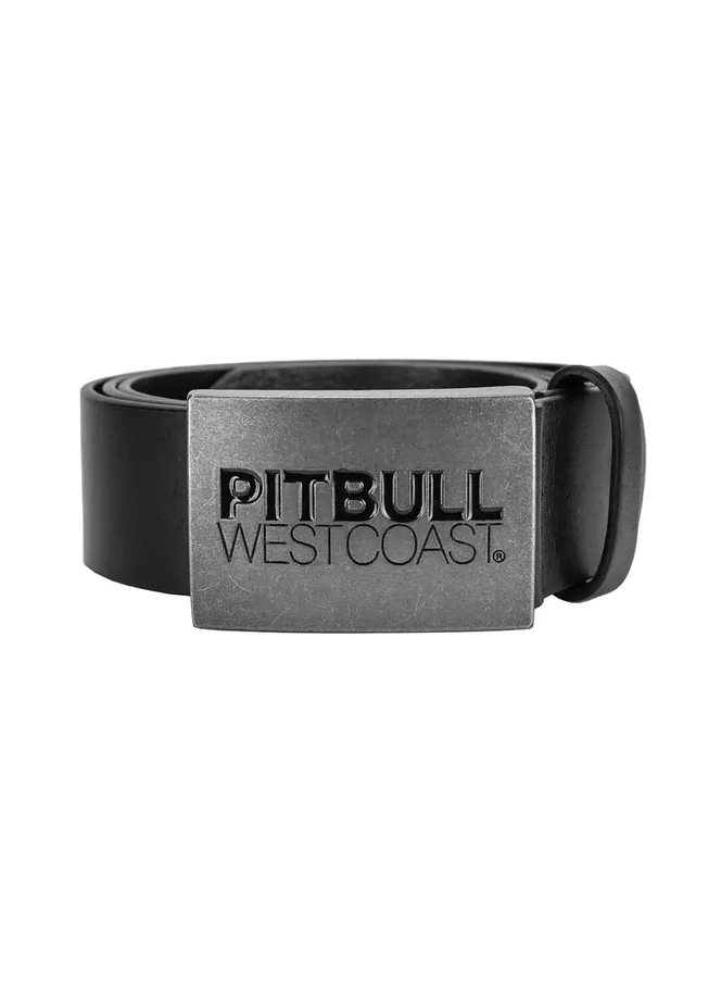 Pasek skórzany Pitbull Leather Belt TNT black