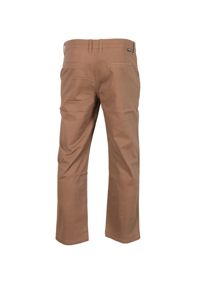 Spodnie męskie chino Prosto Klasyk Mantou beżowe