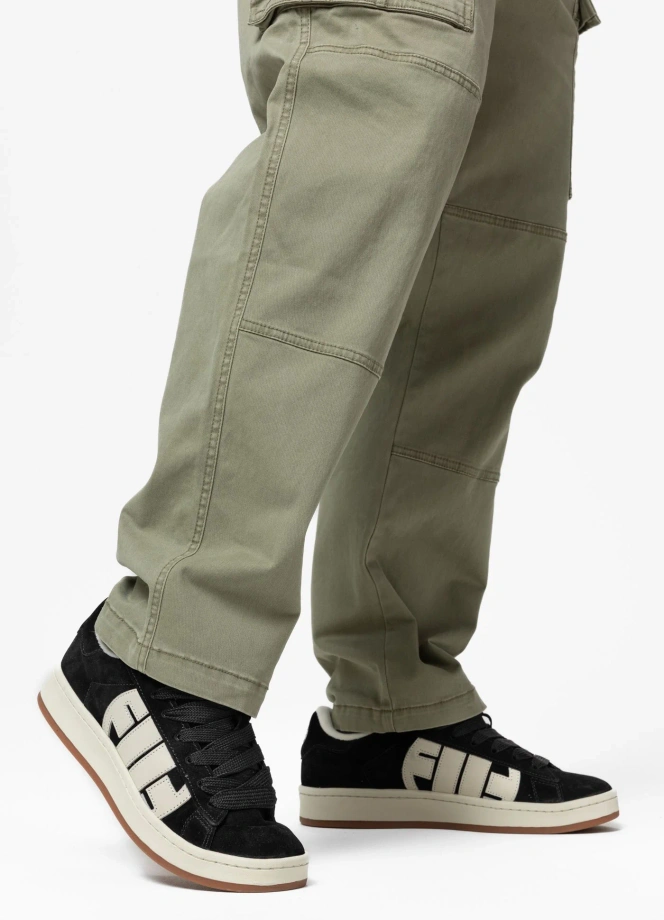 Buty sportowe sneakersy męskie Pit Bull Walker Logo czarne