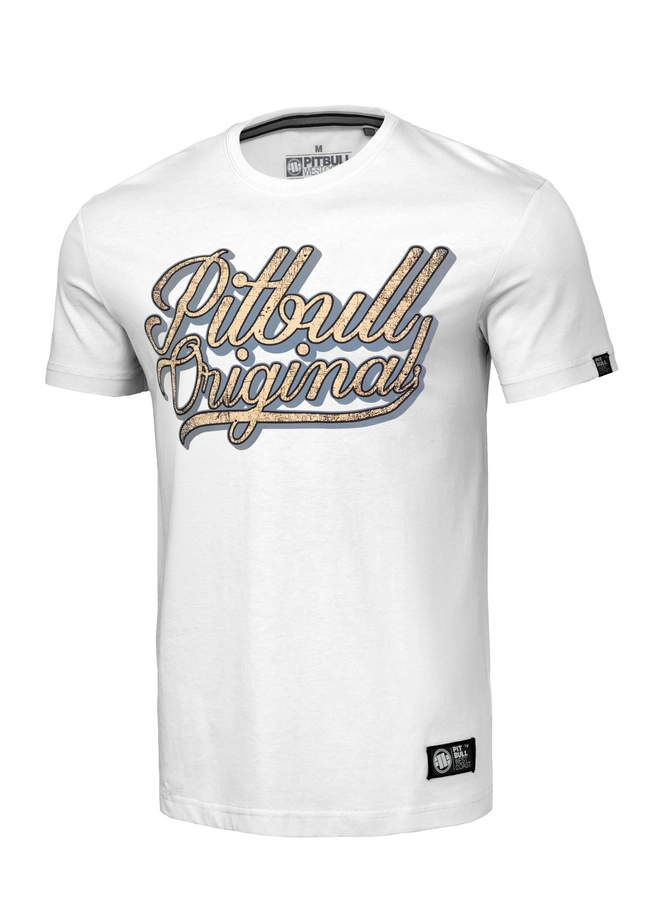 Koszulka męska T-Shirt Pit Bull Pitbull Orginal biała