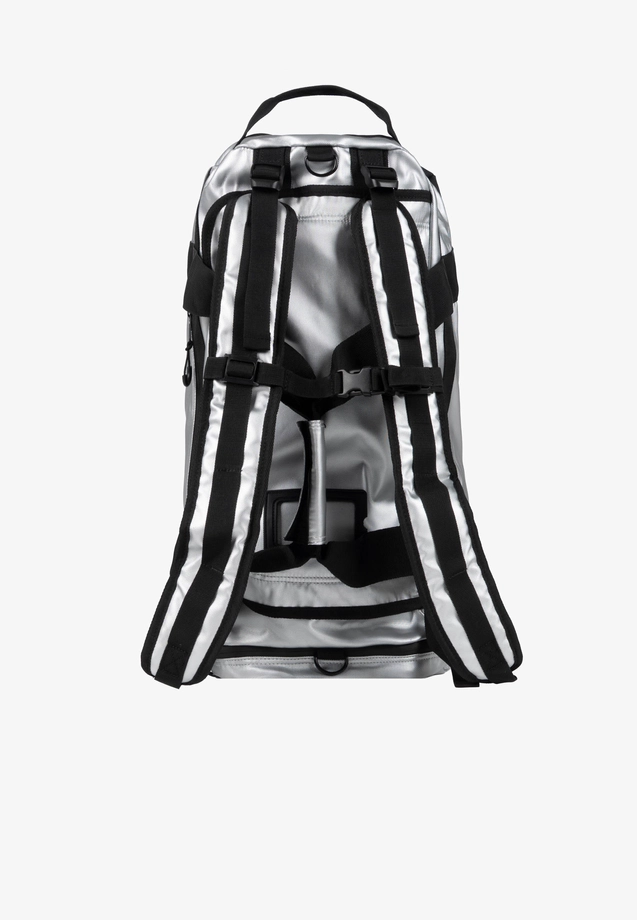 Torba sportowa Prosto Vault Silver srebrna