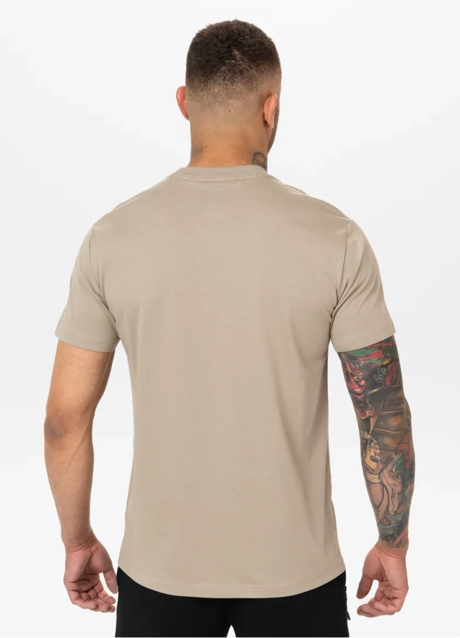Koszulka męska T-Shirt Pit Bull Pitbull Scott brązowa