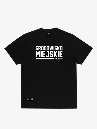 Koszulka t-shirt Środowisko Miejskie Essential Classic czarna