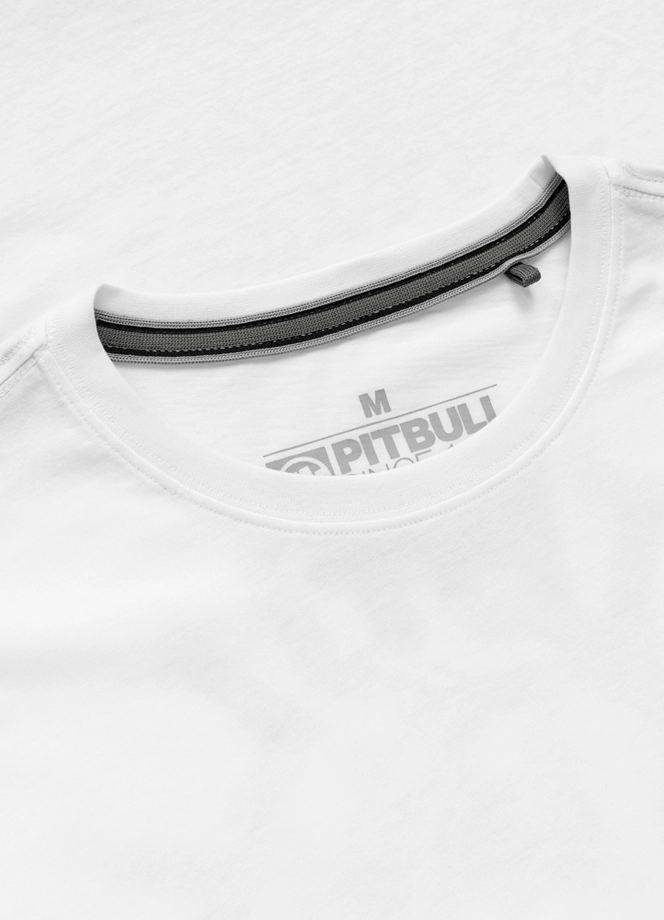 Koszulka męska T-Shirt Pit Bull Pitbull Dog SD biała