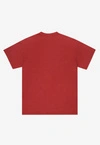 Koszulka męska t-shirt oversize Prosto Jung czerwona