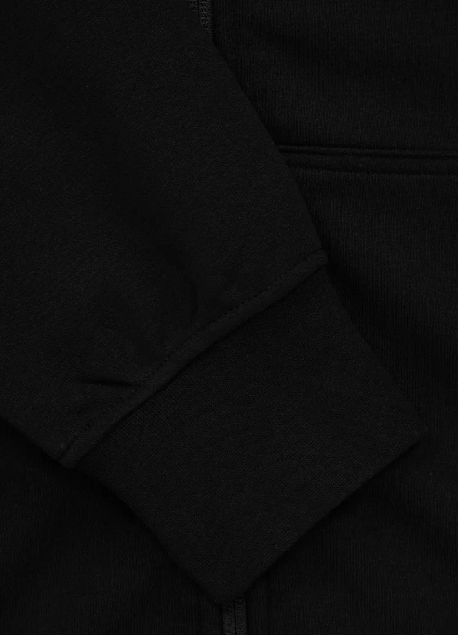Bluza męska z kapturem Pitbull Jarvis ZIP Pit Bull hooded czarna