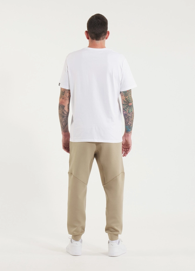 Spodnie męskie dresowe Pitbull Pit Bull Dogwood Pocket beżowe