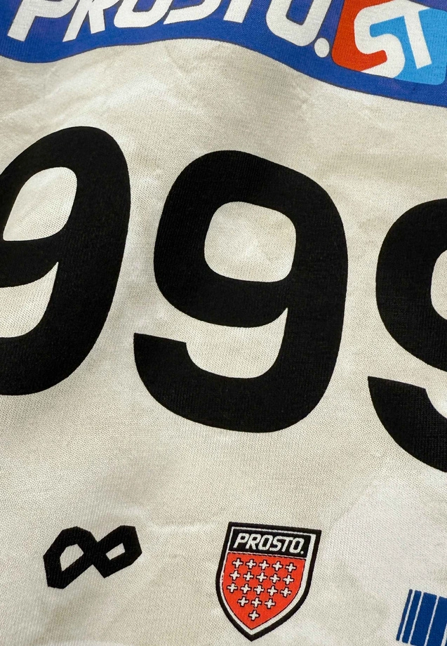 Koszulka męska t-shirt Prosto Runner biała