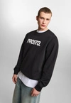 Bluza męska Prosto Old Logo crewneck czarna