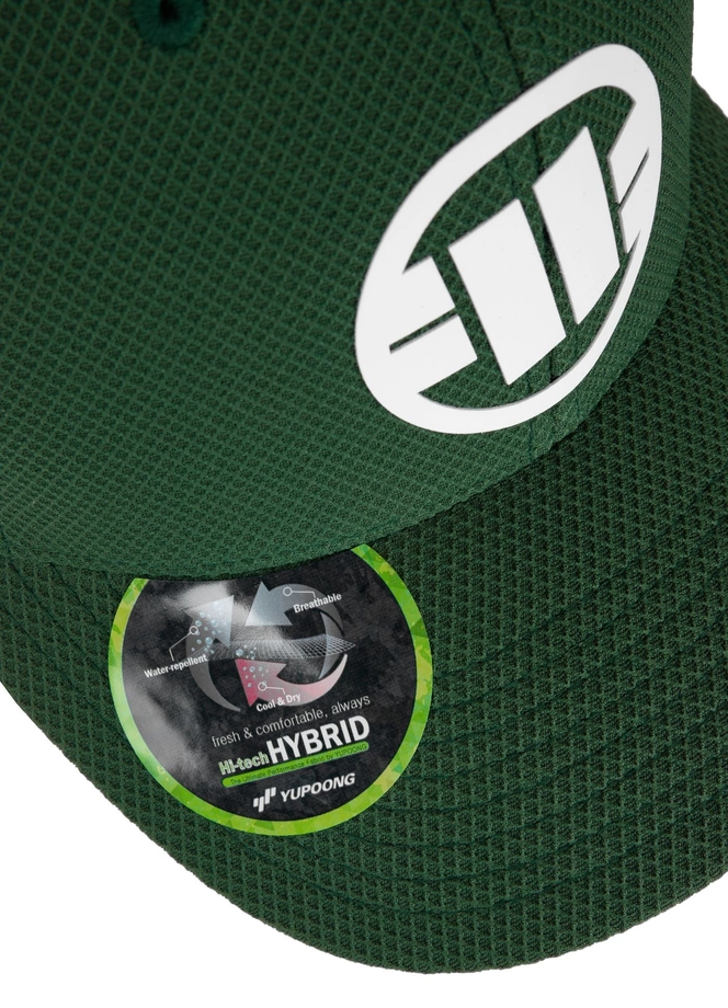 Czapka z daszkiem Snapback Pit Bull Hybrid Logo zielona