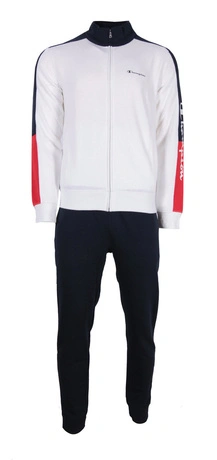 Komplet dresowy Champion Small Logo Two Tone crewneck biały