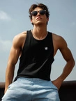 Koszulka męska tank top Jigga Wear Mini Crown czarna
