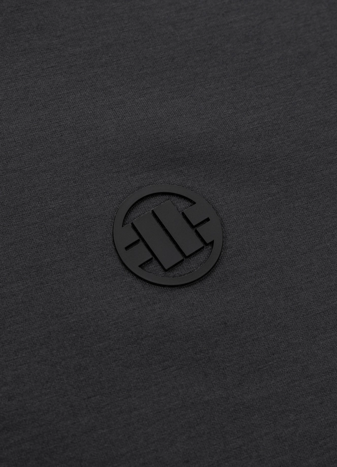 Bluza męska z kapturem ZIP Pitbull Pit Bull Explorer hooded ciemno szara