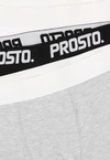 Bokserki męskie Prosto zestaw 3pack multi czarne/szare/białe
