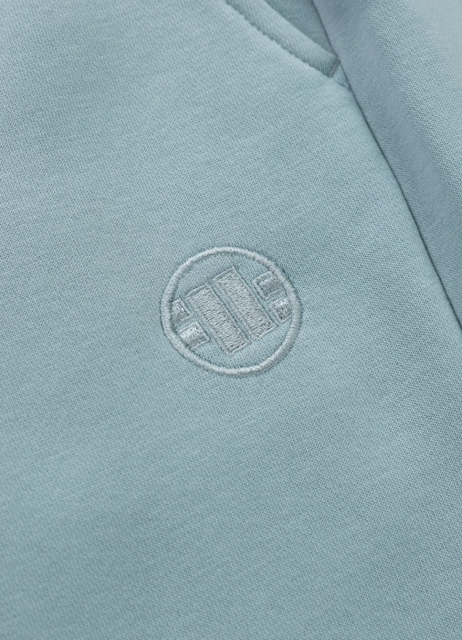 Komplet dresowy krótki Pitbull Pit Bull Lancaster 2 Washed jasno niebieski