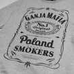 Bluza męska Ganja Mafia GMF Heavy Smokers crewneck szara