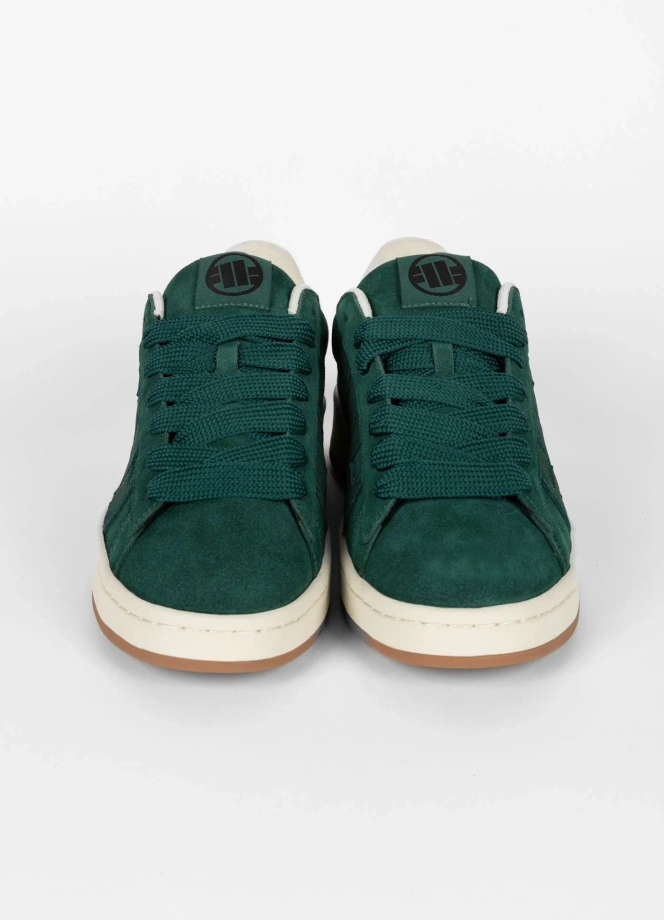 Buty sportowe sneakersy męskie Pit Bull Walker zielone