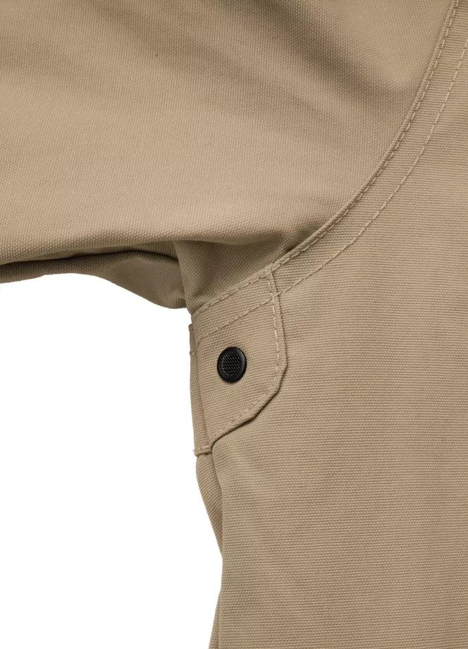 Kurtka zimowa męska Pit Bull Balboa II 24 Hooded Jacket beżowa