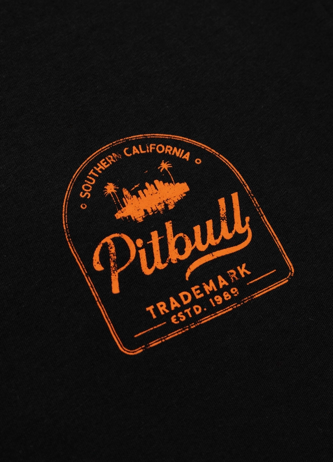 Koszulka męska T-Shirt Pit Bull Pitbull So Cal czarna