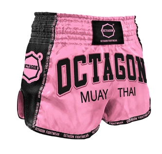 Spodenki Muay Thai Octagon Pink różowe