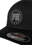 Czapka z daszkiem Full Cap Mesh Pit Bull Tyrian czarna