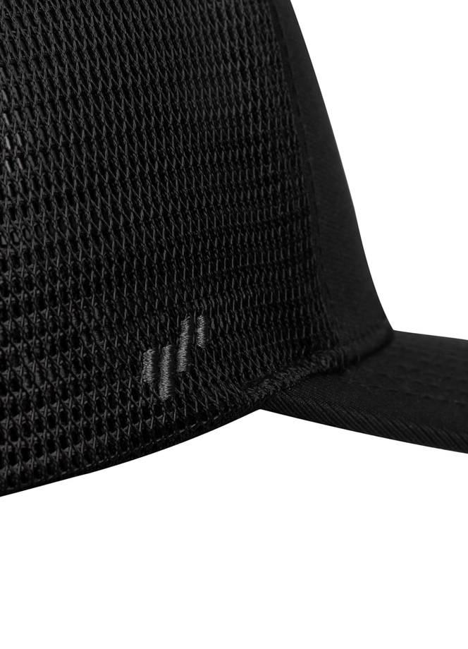 Czapka z daszkiem Full Cap Mesh Pit Bull Iridescent czarna