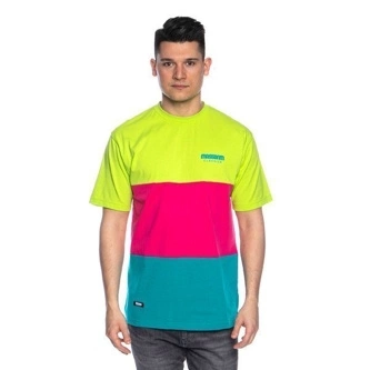 Koszulka t-shirt Mass Dnm Zone green/pink/blue