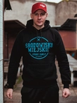 Bluza męska z kapturem Środowisko Miejskie Theme czarno/niebieska