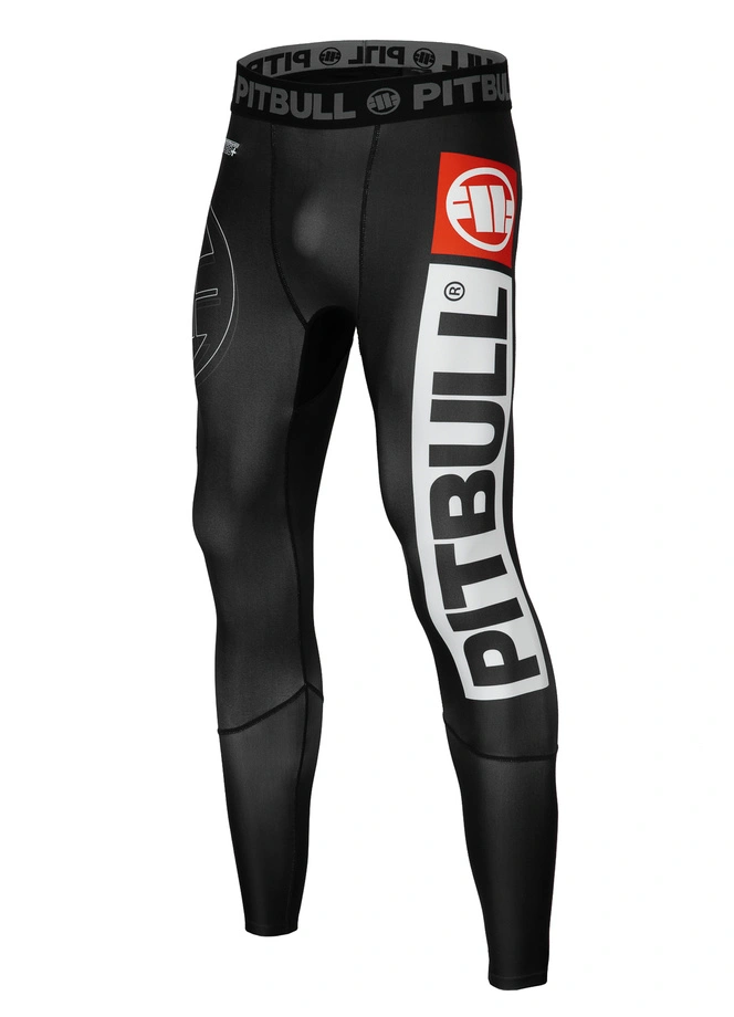 Leginsy techniczne Pit Bull Pitbull Leggins Hilltop czarne