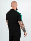Koszulka męska t-shirt Środowisko Miejskie Classic Lampas czarna/zielona
