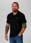 Koszulka męska Polo Pitbull Pit Bull Pique Rockey czarna