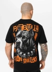 Koszulka męska T-Shirt Pit Bull Blacky czarna