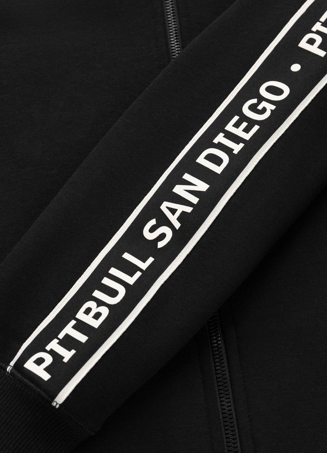 Bluza męska rozpinana Pit Bull Nexus czarna