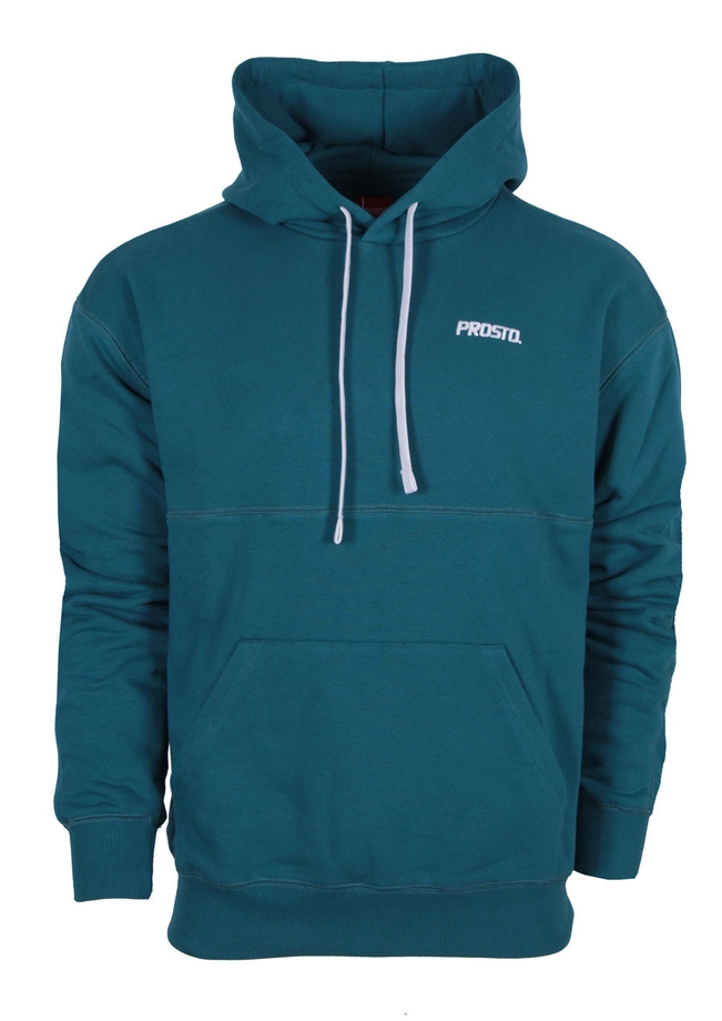 Bluza męska z kapturem Prosto Klasyk Nice hoody morska