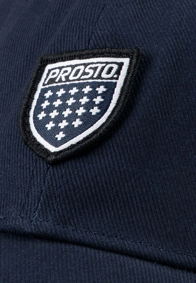 Czapka z daszkiem Prosto Shield granatowa
