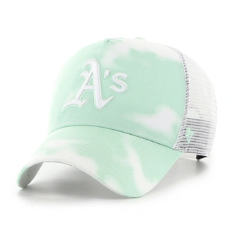 Czapka z daszkiem 47 Brand Oakland Athletics In The Clouds Mesh zielono/biała
