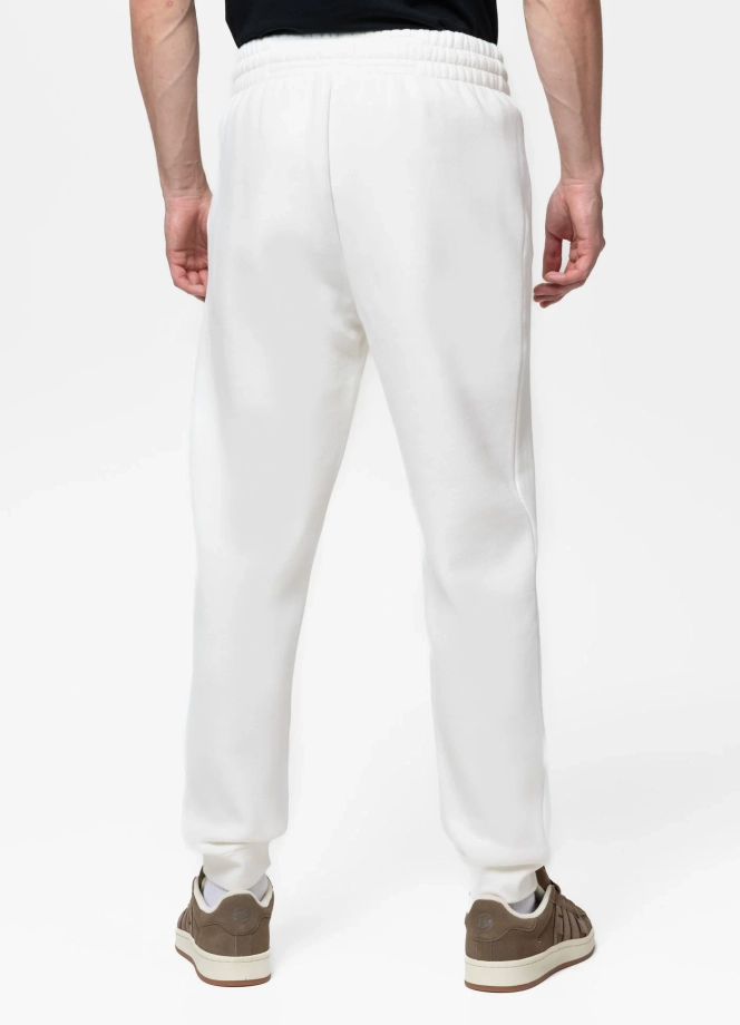 Spodnie męskie dresowe Pit Bull Hatton 25 białe